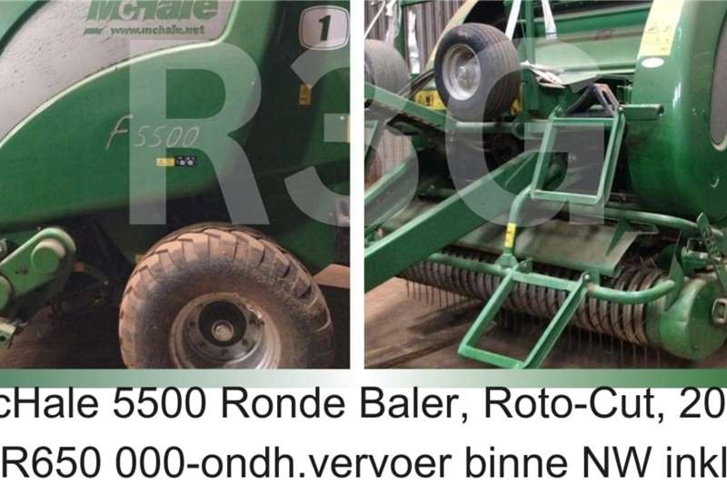 Other Haymaking and silage Round balers McHale 5500   Roto Cut 2019 for sale by R3G Landbou Bemarking Agricultural Marketing | AgriMag Marketplace