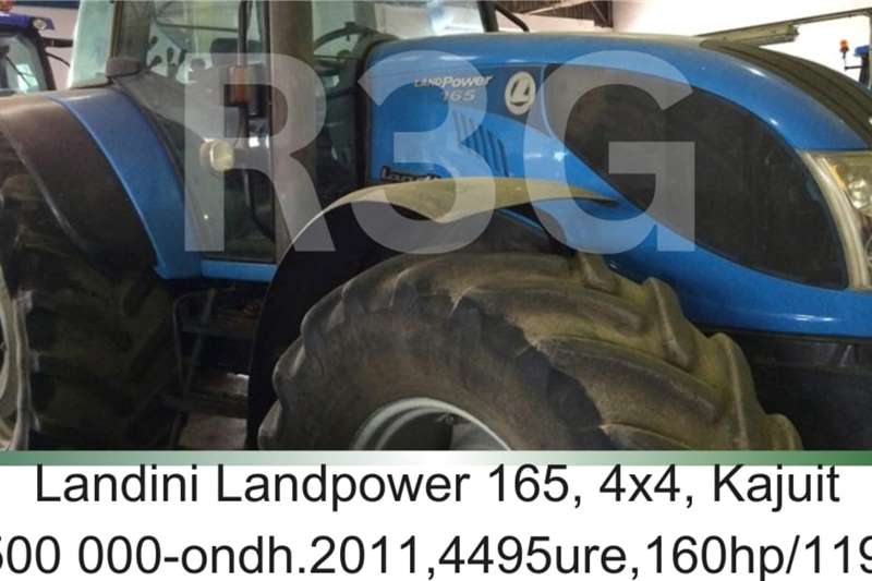 Landini Tractors 4WD tractors 165   cab   160hp / 119kw 2011 for sale by R3G Landbou Bemarking Agricultural Marketing | AgriMag Marketplace