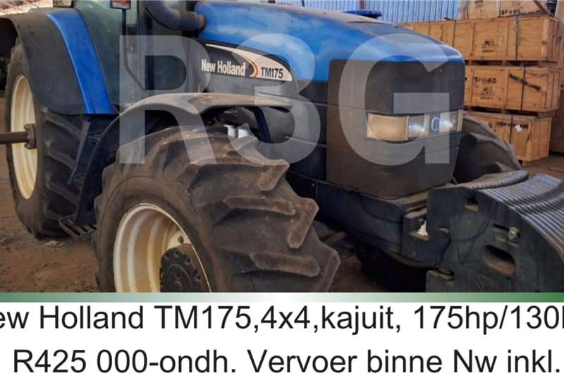 New Holland Tractors 4WD tractors TM175 Cab   175hp / 130kw for sale by R3G Landbou Bemarking Agricultural Marketing | AgriMag Marketplace