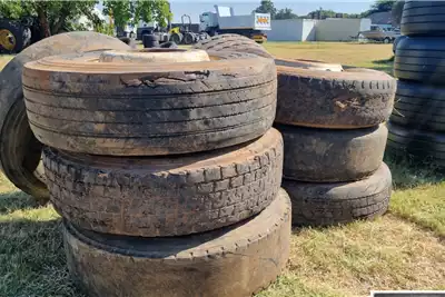 Truck spares and parts 8X VARIOUS USED TRUCK TYRES for sale by WCT Auctions Pty Ltd  | AgriMag Marketplace