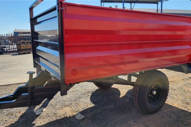 Other Agricultural trailers Tipper trailers New 5 ton bulk drop side tipper trailers 2024