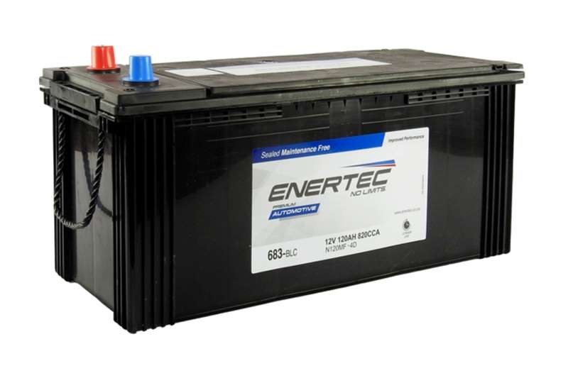 Truck spares and parts Electrical systems Battery 683 Enertec 120ah