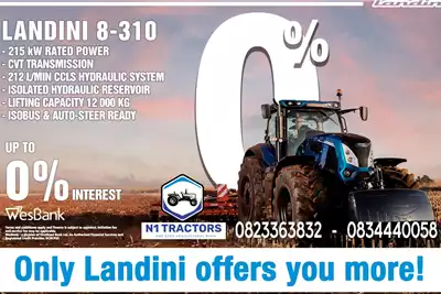 Tractors Landini 8-310 June Promotion
