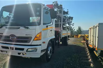 Hino Dropside trucks HINO 500 DROPSIDE BODY WITH CRANE 2009 for sale by N2 Trucks Sales Pty Ltd | AgriMag Marketplace