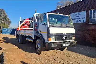 Tata Crane trucks Tata 1518 Dropside 4x2, Palfinger PK12000 rear mou 2008 for sale by D and O truck and plant | Truck & Trailer Marketplace