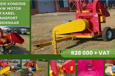 Bandit Chippers Woodchipper met elektriese motor for sale by R64 Trade | AgriMag Marketplace