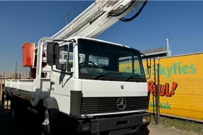 Mercedes Benz Cherry picker trucks 10.14 With Rear Mounted Crane 1998 for sale by Boschies cc | Truck & Trailer Marketplace