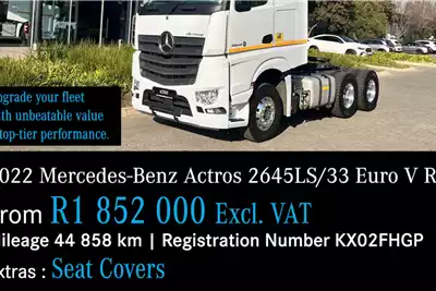 Mercedes Benz Truck tractors Actros 2645LS/33 Euro V RE 2022 for sale by Cargo Commercial Vehicles Airport | Truck & Trailer Marketplace