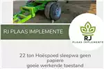 Agricultural trailers Tipper trailers 22 ton HoÃ«spoed massawa geen papiere for sale by Private Seller | Truck & Trailer Marketplace