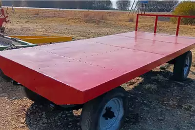 Agricultural trailers Carts and wagons 4m Flat Deck Farm Trailer for sale by N1 Tractors | Truck & Trailer Marketplace