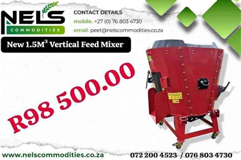 Livestock Feed mixers New 1.5MÂ³ Vertical Feed Mixer for sale by Private Seller | AgriMag Marketplace