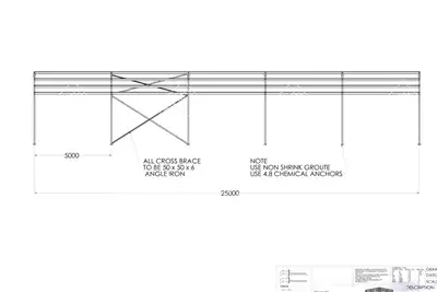 Structures and dams STEEL STRUCTURE 10M X 25M X 3.3M for sale by Nuco Auctioneers | AgriMag Marketplace