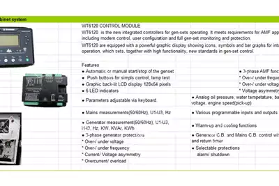 Generator WEIFANG 50KVA 3 PHASE SILENT DIESEL GENERATOR for sale by Nuco Auctioneers | Truck & Trailer Marketplace