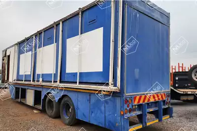 Busaf Box trailer DOUBLE AXLE VOLUME for sale by Nuco Auctioneers | AgriMag Marketplace