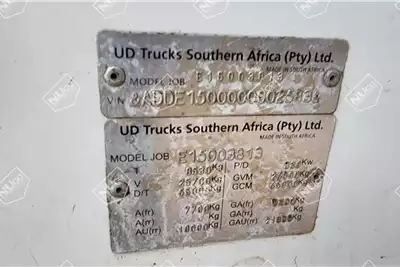 Nissan Truck tractors UD QUON GW26.450 6X4 2015 for sale by Nuco Auctioneers | AgriMag Marketplace