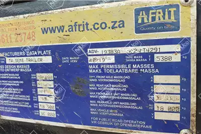 Afrit Trailers 45M3 SIDE TIPPER LINK 2019 for sale by Nuco Auctioneers | AgriMag Marketplace