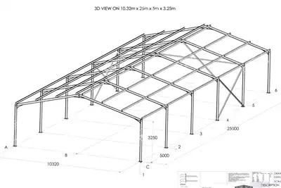 Structures and dams STEEL STRUCTURE 15M X 30M X 4.5M for sale by Nuco Auctioneers | AgriMag Marketplace