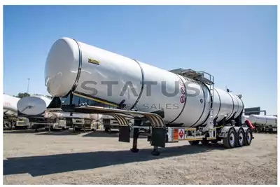 Henred Trailers Stainless steel trailer Henred 38 000Lt Tri Axle HFO Stainless Steel Tanke 2023 for sale by Status Truck Sales | Truck & Trailer Marketplace