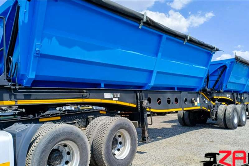 Afrit Trailers Side tipper AFRIT 45 CUBE SIDE TIPPERS 2011