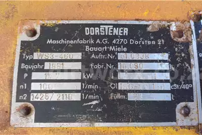 Machinery spares Gearboxes Dosrtener Drive Gearbox WS3 460 for sale by Dirtworx | Truck & Trailer Marketplace