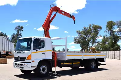 Hino Dropside trucks Hino 500 Series 1324 DROPSIDE + CRANE TRUCK 2008 for sale by Pristine Motors Trucks | Truck & Trailer Marketplace