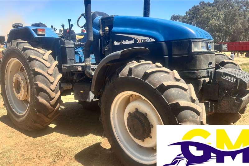 New Holland Tractors 4WD tractors 2002 New Holland TS120 (4x4) Tractor R140,000 excl 2002