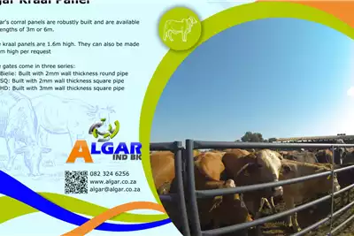 Algar Livestock handling equipment cattle kraal panel for sale by Algar | AgriMag Marketplace