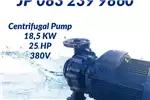 Irrigation Irrigation pumps 18.5KW CENTRIFUGAL PUMP 380V for sale by Private Seller | AgriMag Marketplace