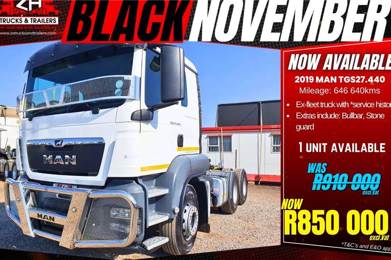  Truck tractors on offer in South Africa on AgriMag Marketplace