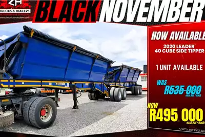 Leader Trailer Bodies Trailers Side tipper LEADER 40 CUBE SIDE TIPPER TRAILER 2020 for sale by ZA Trucks and Trailers Sales | AgriMag Marketplace