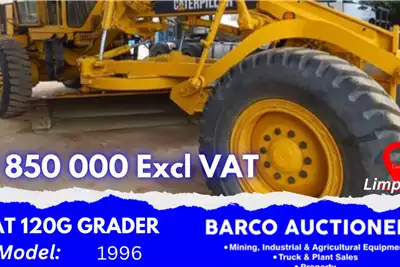 Caterpillar Graders Cat 120G Grader 1996 for sale by Barco Auctioneers | Truck & Trailer Marketplace