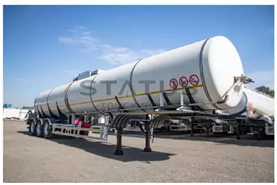 GRW Trailers Stainless steel trailer GRW 38 000Lt 304 Stainlessteel Cladded HFO Tanker 2018 for sale by Status Truck Sales | Truck & Trailer Marketplace