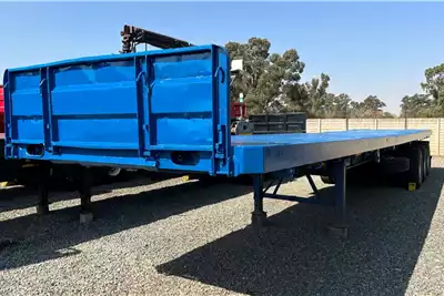 Motor Trail Trailers Flat deck 13.5m Tri axle 2012 for sale by Van Biljon Trucks Trust | AgriMag Marketplace