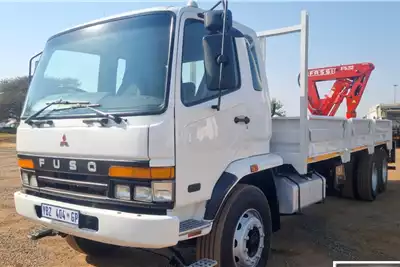 Mitsubishi Crane trucks MITSUBISHI FUSO FM16 253 DROPSIDE WITH FASSI F5.32 for sale by WCT Auctions Pty Ltd  | Truck & Trailer Marketplace