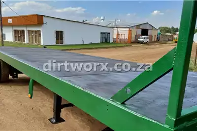 Flatdeck trailer Flat Deck Trailer 8m with Dolly for sale by Dirtworx | AgriMag Marketplace