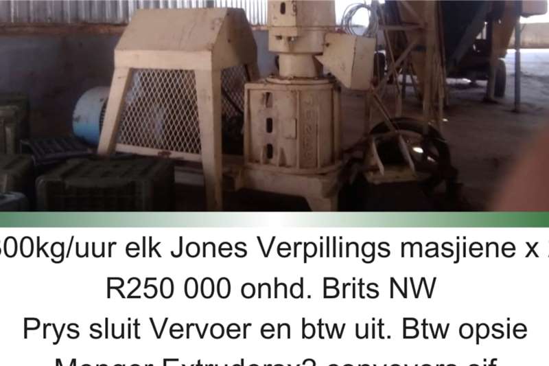 Feed pelletiser 300kg/Houer Each Jones Pelletiser Machine