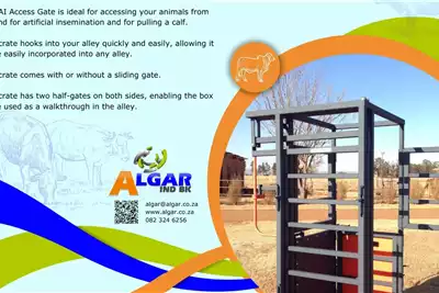 Algar Livestock handling equipment cattle AI box for sale by Algar | AgriMag Marketplace