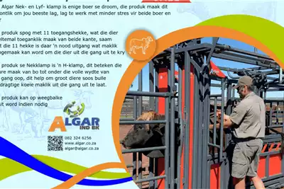 Algar Livestock handling equipment cattle neck and body clamp for sale by Algar | AgriMag Marketplace