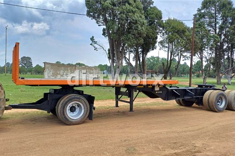 Flatdeck trailer 1996 SA Truck Bodies Front Link Trailer