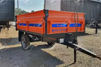 Trailers SINGLE AXLE 4 TON O RANGE HYDRAULIC DRAWBAR TIPPER 2022 for sale by Nuco Auctioneers | AgriMag Marketplace