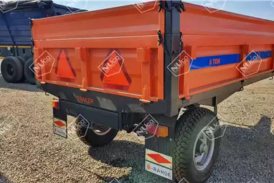 Trailers SINGLE AXLE 4 TON O RANGE HYDRAULIC DRAWBAR TIPPER 2022 for sale by Nuco Auctioneers | AgriMag Marketplace