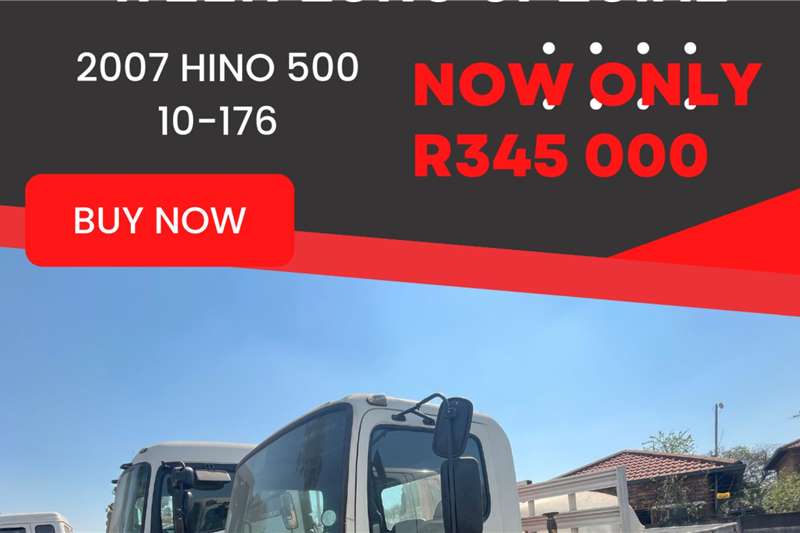 Hino Crane trucks 500 10 176 2007