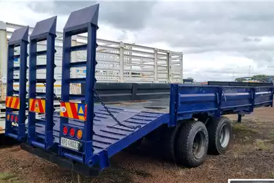 Trailers DRAWBAR DROPSIDE WITH BEAVERTAIL TRAILER for sale by WCT Auctions Pty Ltd  | Truck & Trailer Marketplace