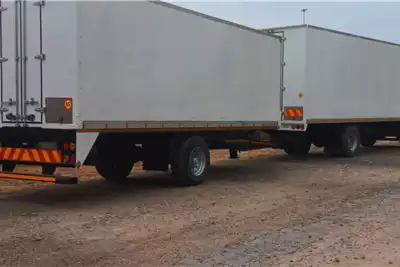 Hino Box trucks HINO1626 BPX TRUCK WITH DRAWBAR V/BODY TRAILER 2014 for sale by Country Wide Truck Sales | Truck & Trailer Marketplace