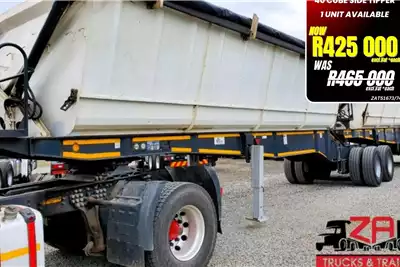 CIMC Side tipper CIMC 40 CUBE SIDE TIPPER TRAILER 2018 for sale by ZA Trucks and Trailers Sales | Truck & Trailer Marketplace