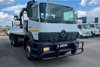 Mercedes Benz Crane trucks 2005 Mercedes Benz 2628 Flatdeck with Brick Crane 2005 for sale by Nationwide Trucks | Truck & Trailer Marketplace