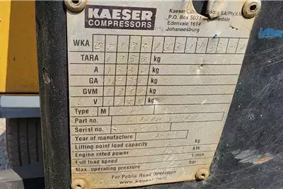 Kaeser Compressors M70 COMPRESSOR 2014 for sale by Nuco Auctioneers | AgriMag Marketplace