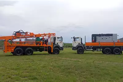 Audie Borehole drilling machinery A200 and Compressor on Two Powerstar Trucks 6x6 2025 for sale by DrillBuilders | Truck & Trailer Marketplace