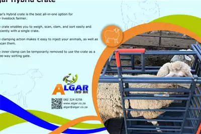 Algar Livestock handling equipment Livestock scale equipment sheep hybrid crate for sale by Algar | AgriMag Marketplace