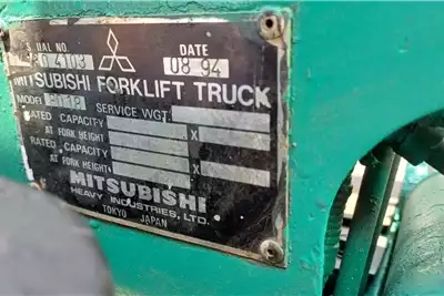 Forklifts 1994 Mitsubishi FD18 Forklift 1,8 Ton for sale by Dirtworx | Truck & Trailer Marketplace